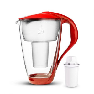 Sklenená fitlračná kanvica CRYSTAL LED 2 l CLASIC