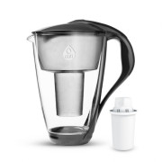 Sklenená fitlračná kanvica CRYSTAL LED 2 l CLASIC